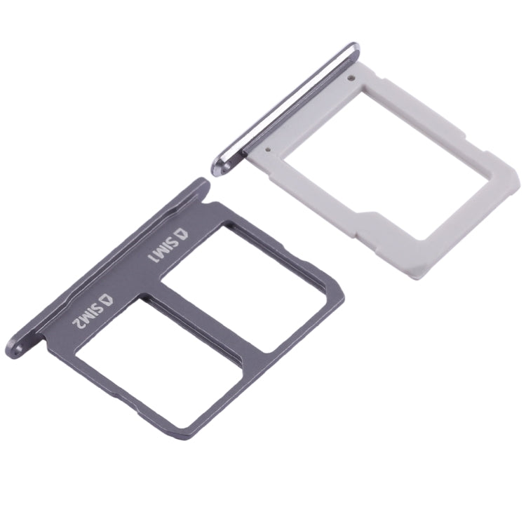 2 SIM Card Tray + Micro SD Card Tray for Samsung Galaxy A9100 / A9 (2016) (Black)