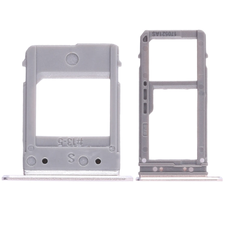 2 SIM Card Tray + Micro SD Card Tray for Samsung Galaxy A520 / A720 (Gold)