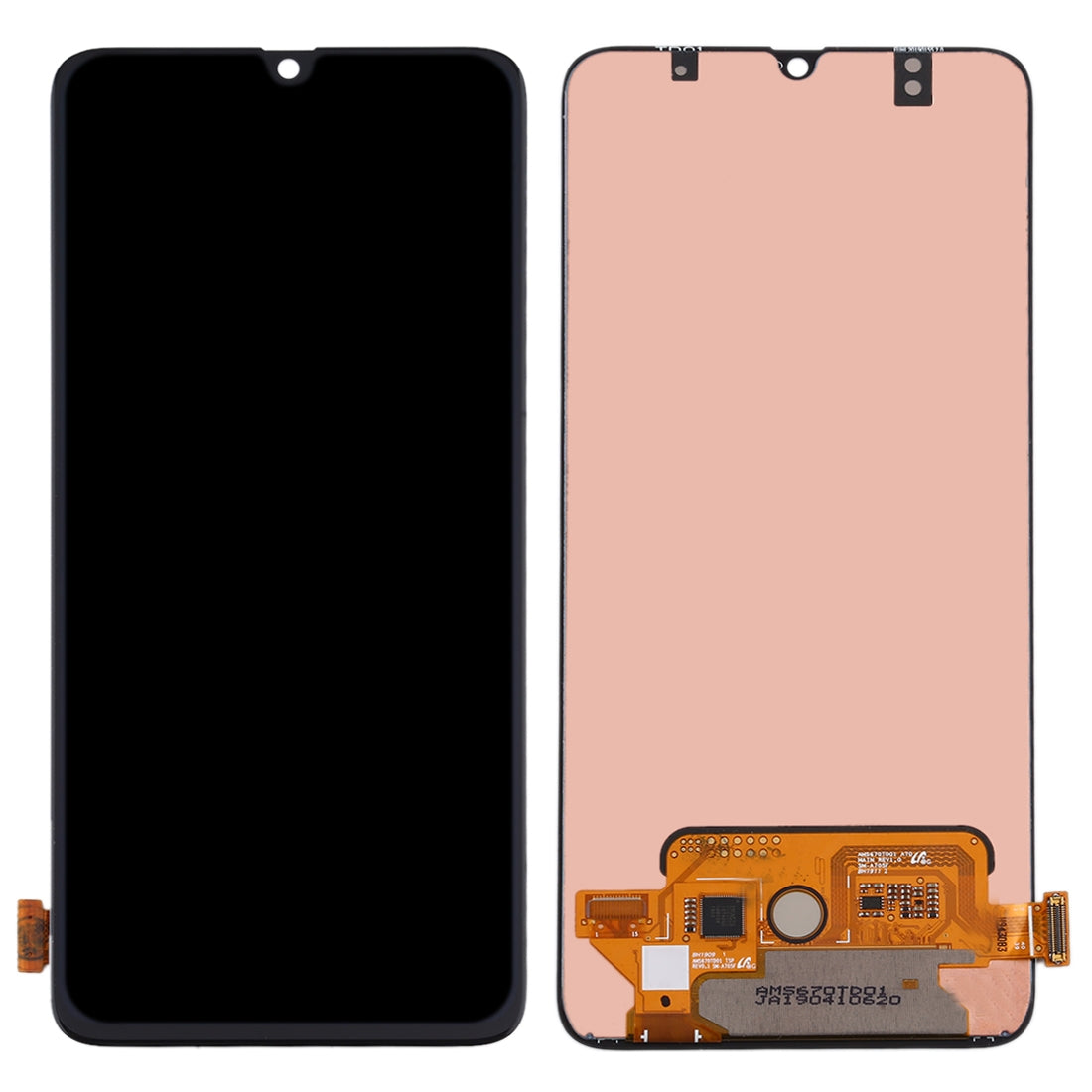 LCD Screen + Touch Digitizer (Super Amoled) Samsung Galaxy A70s Black