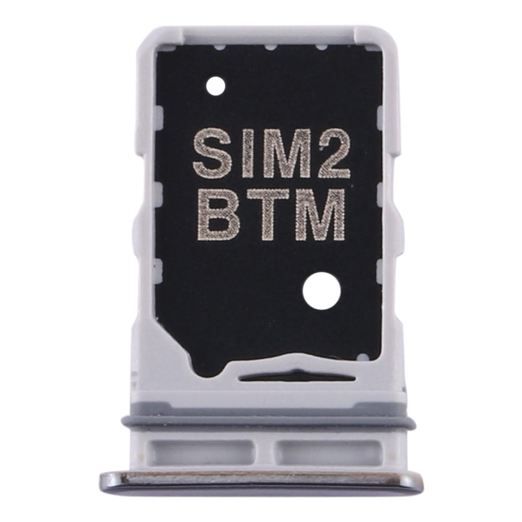 SIM Card Tray + SIM Card Tray for Samsung Galaxy A80 (Silver)