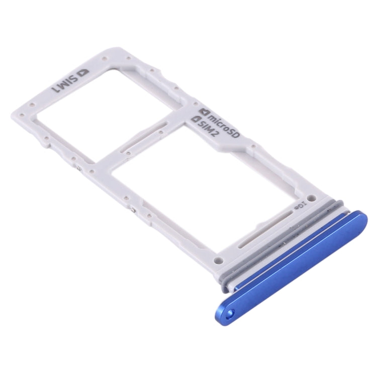 SIM Card Tray / Micro SD Card Tray for Samsung Galaxy Note 10 + (Blue)