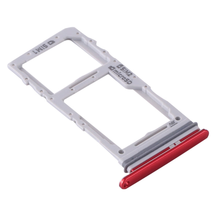 SIM Card Tray / Micro SD Card Tray for Samsung Galaxy S20+ / Samsung Galaxy S20 Ultra (Red)