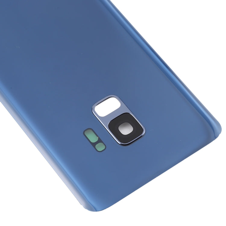Back Battery Cover with Camera Lens for Samsung Galaxy S9 (Blue)