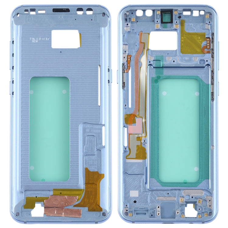 Cadre central pour Samsung Galaxy S8+ / G9550 / G955F / G955A (Bleu)