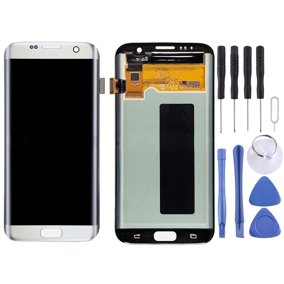 Ecran LCD + Vitre Tactile Samsung Galaxy S7 Edge G935 Argent