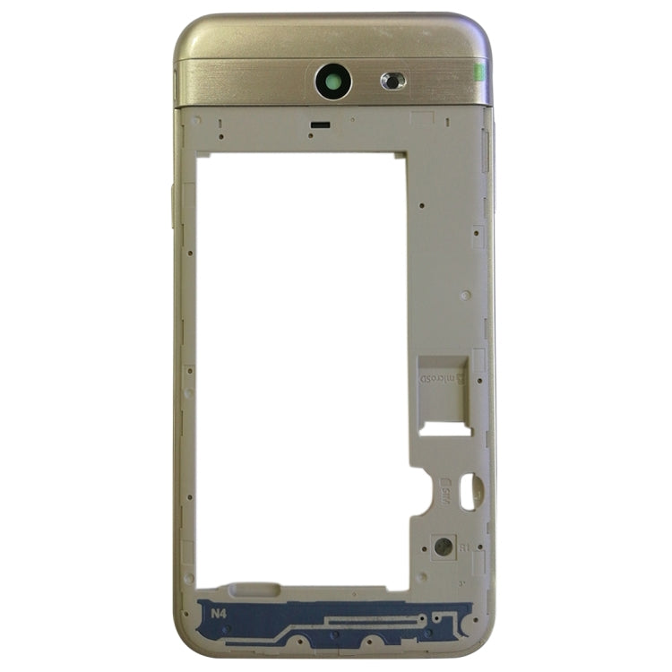 Cadre de boîtier arrière pour Samsung Galaxy J7 V J727V (Verizon) (Or)