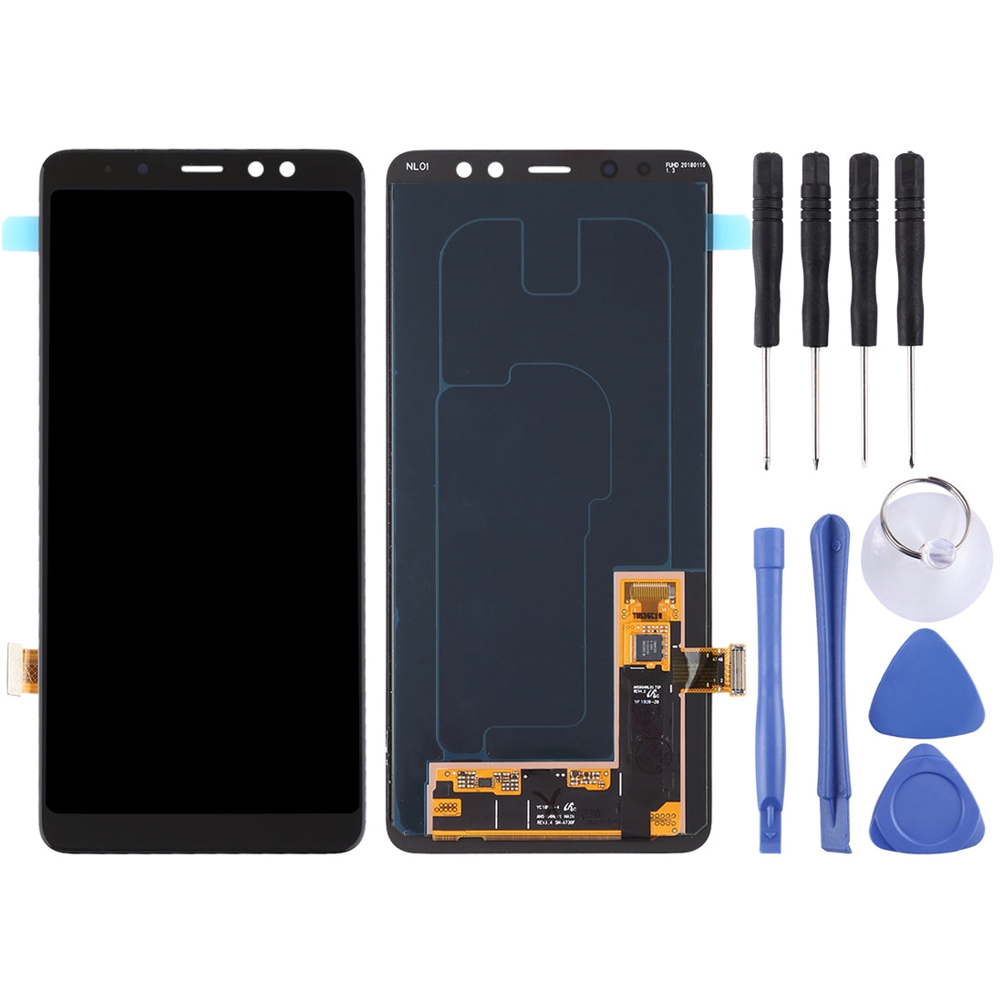 LCD Screen + Touch Digitizer Samsung Galaxy A8 + (2018) A730 Black