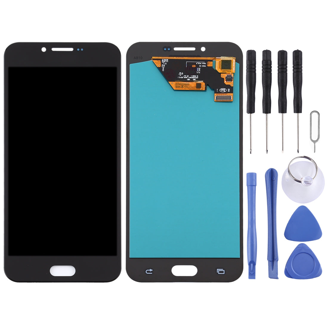 LCD Screen + Touch Digitizer (Oled) Samsung Galaxy A8 (2016) A810 Black