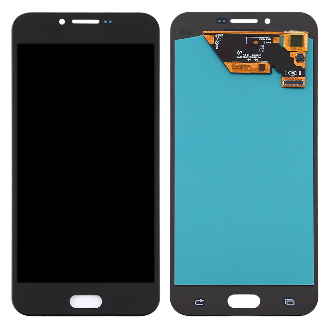 Pantalla LCD + Tactil Digitalizador (Oled) Samsung Galaxy A8 (2016) A810 Negro