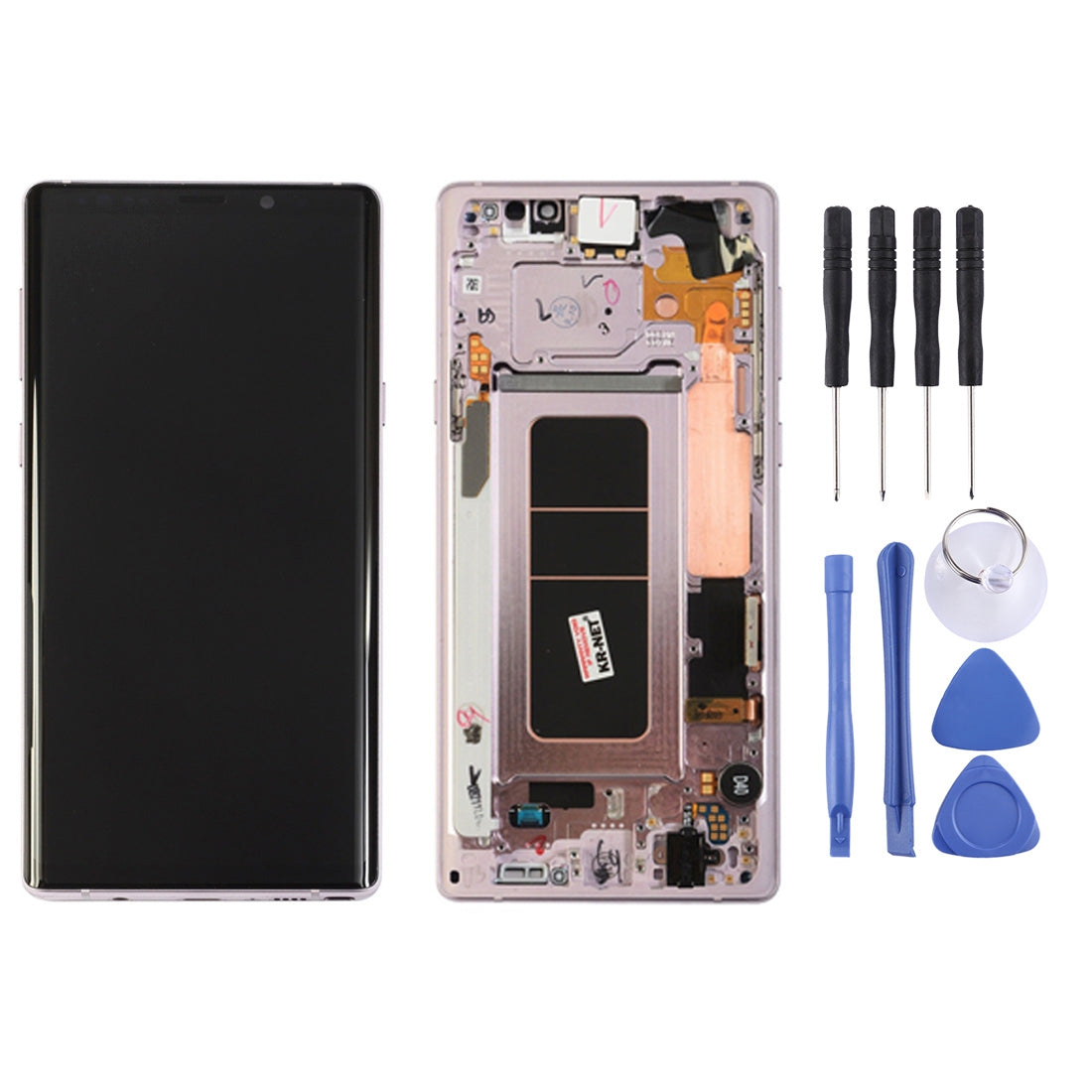 Pantalla LCD + Tactil Digitalizador + Marco Samsung Galaxy Note 9 N960 Rosa