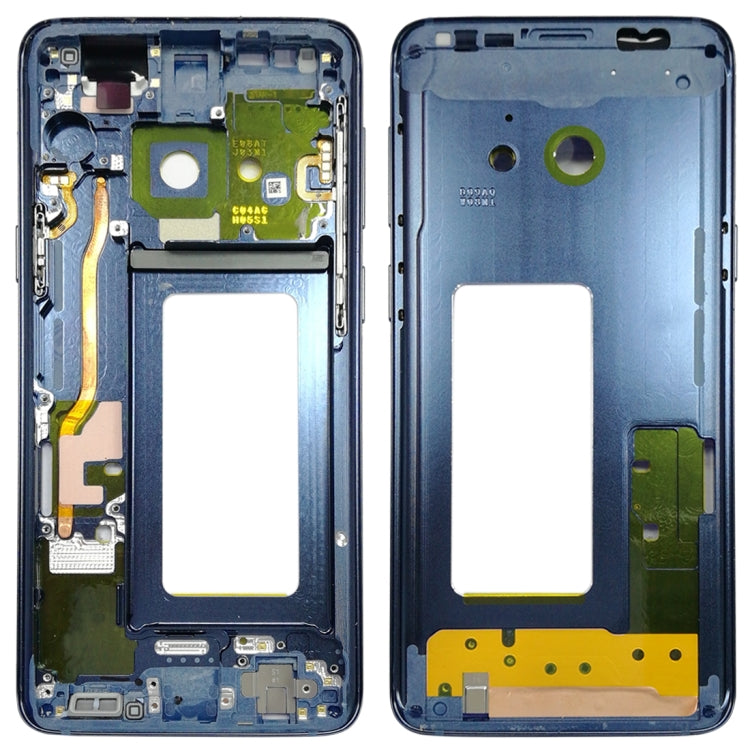 Cadre central pour Samsung Galaxy S9 G960F G960F / DS G960U G960W G9600 (Bleu)