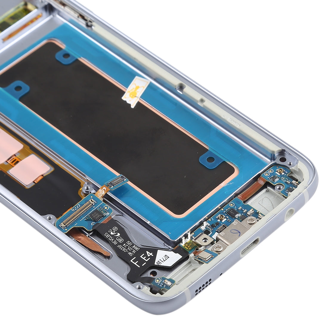 Pantalla Completa AMOLED + Tactil + Marco Samsung Galaxy S7 Edge G935F Negro