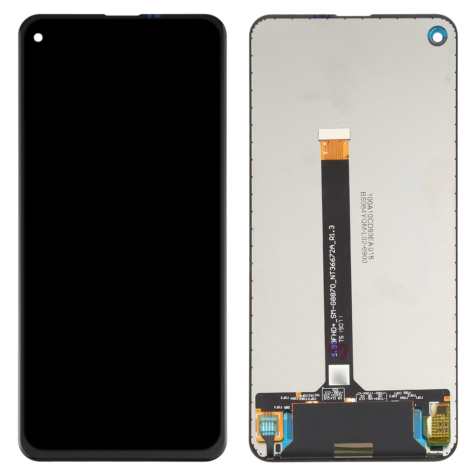 LCD Screen + Touch Digitizer Samsung Galaxy A8s Black