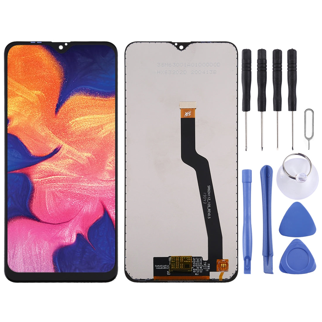 Ecran LCD + Vitre Tactile Samsung Galaxy A10 Noir