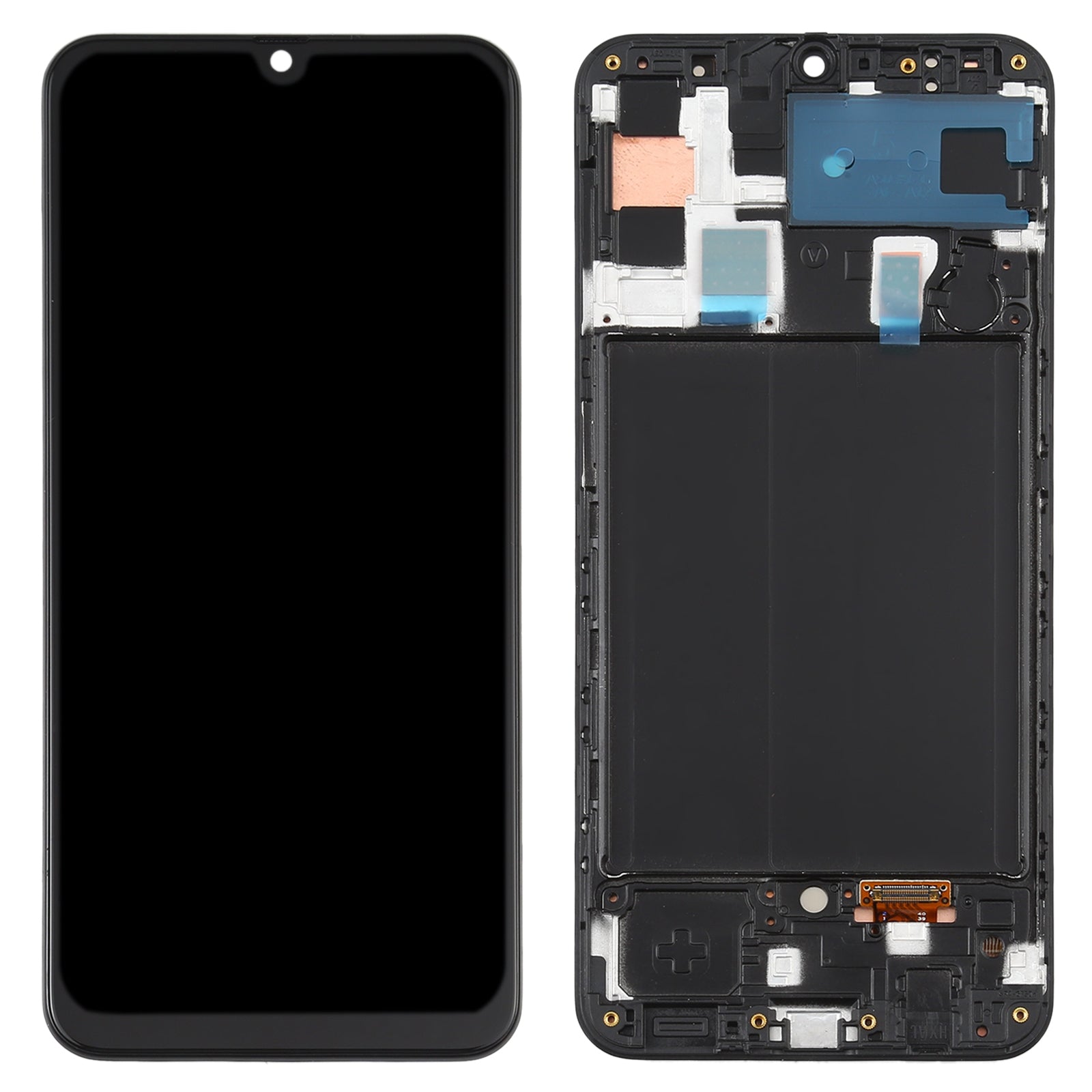 Full Screen LCD + Touch + Frame Samsung Galaxy A50 Black