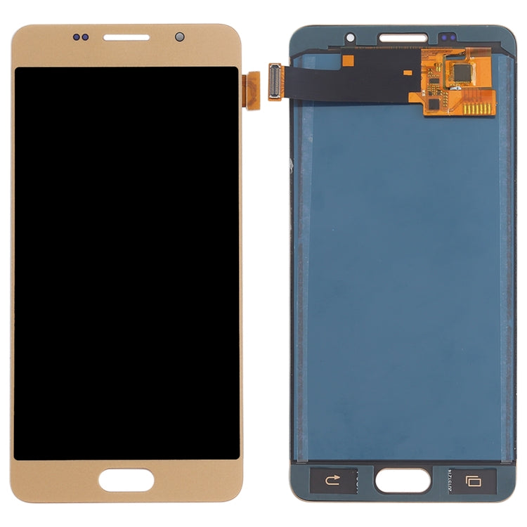 Pantalla LCD y Digitalizador (material TFT) para Samsung Galaxy A5 (2016) / A510 (Dorado)