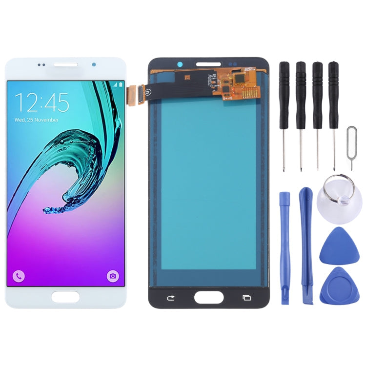 Pantalla LCD y Digitalizador (material TFT) para Samsung Galaxy A5 (2016) / A510 (Blanco)