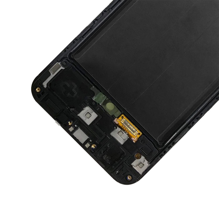 Pantalla LCD y Digitalizador con marco para Samsung Galaxy A50 SM-A505F (Negro)