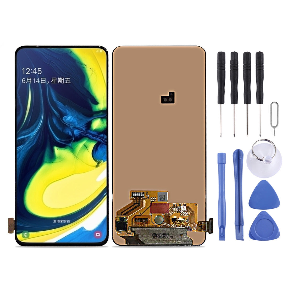 LCD Screen + Touch Digitizer Samsung Galaxy A80 A90 A805F Black