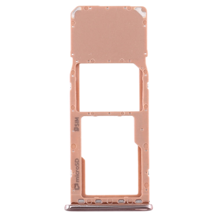 SIM Card Tray + Micro SD Card Tray for Samsung Galaxy A7 (2018) / A750F (Gold)