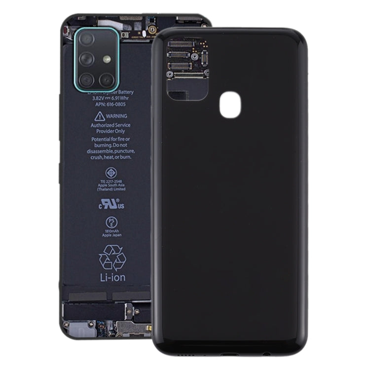 Tapa Trasera de la Batería para Samsung Galaxy M31 / Samsung Galaxy M31 Prime (Negro)