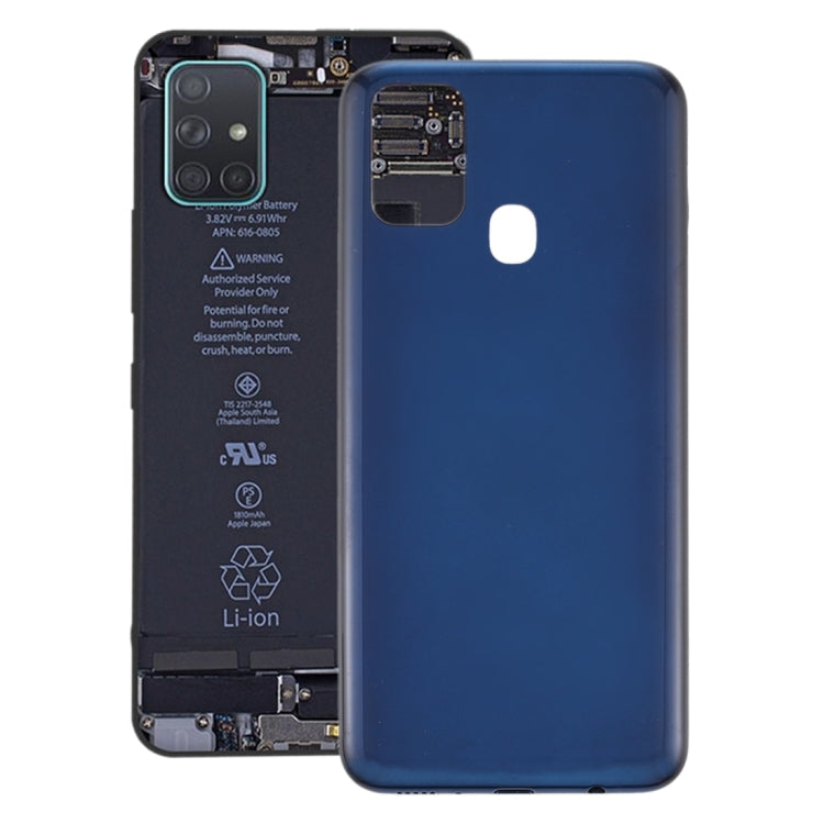 Tapa Trasera de la Batería para Samsung Galaxy M31 / Samsung Galaxy M31 Prime (Azul)