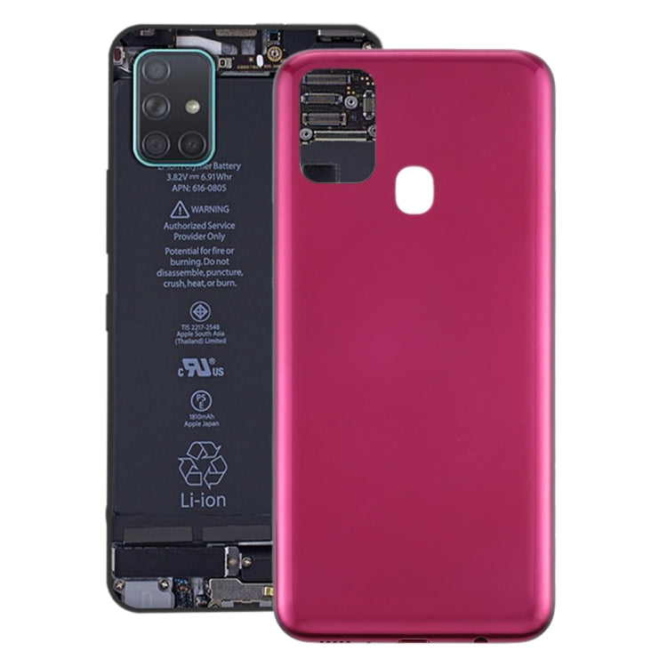 Tapa Trasera de la Batería para Samsung Galaxy M31 / Samsung Galaxy M31 Prime (Rojo)