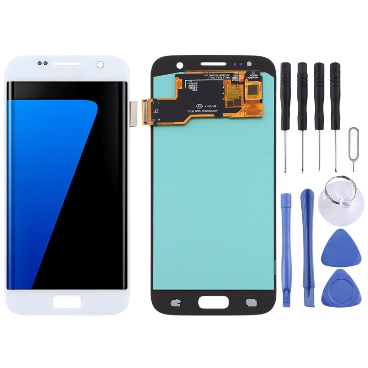 OLED LCD Screen and Touch Digitizer for Samsung Galaxy S7 (Silver)