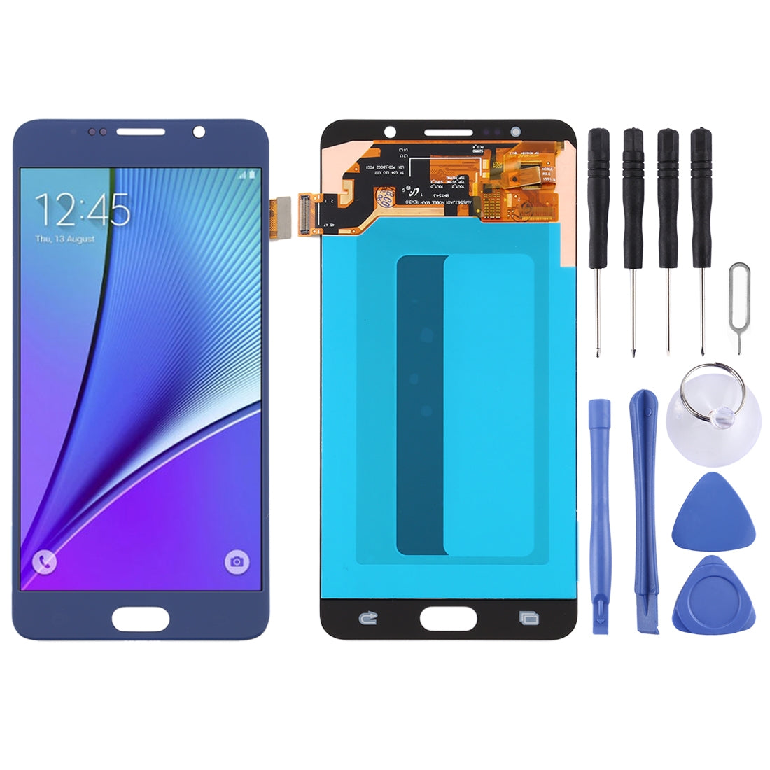 Pantalla LCD + Tactil Digitalizador (Oled) Samsung Galaxy Note 5 Azul Oscuro