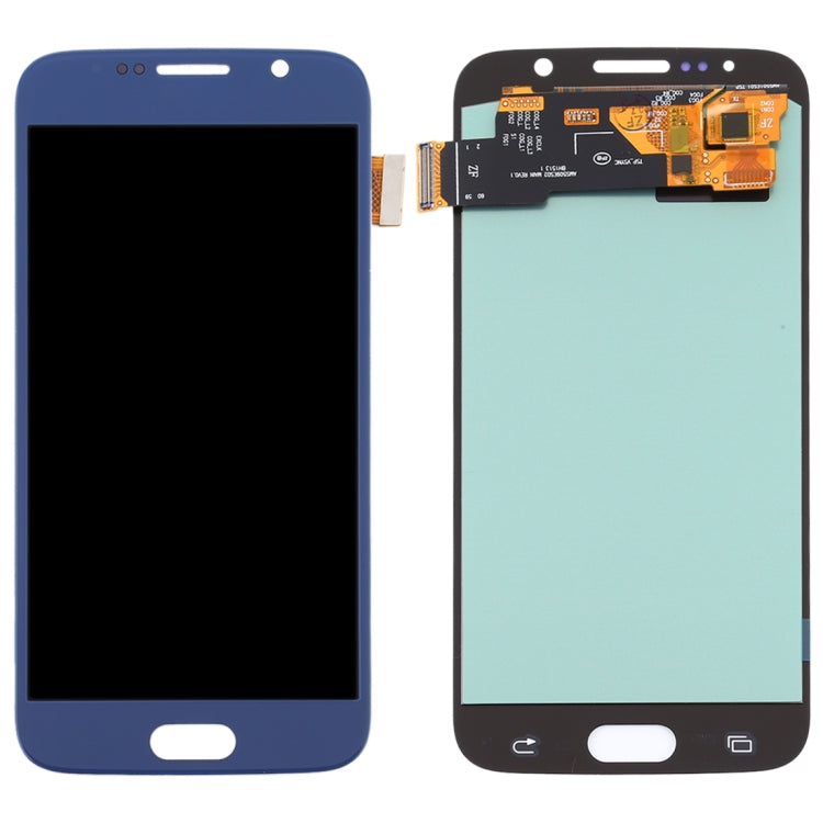 Ecran LCD OLED et Numériseur Tactile pour Samsung Galaxy S6 (Bleu)