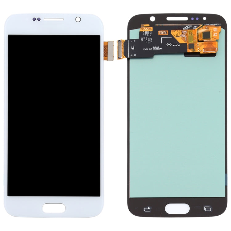 Pantalla LCD OLED y Táctil Digitalizador para Samsung Galaxy S6 (Blanco)