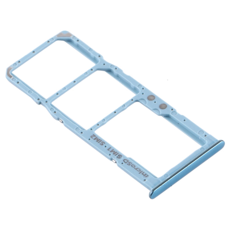 Plateau de carte SIM + plateau de carte Micro SD pour Samsung Galaxy A51 / A515 (Bleu)