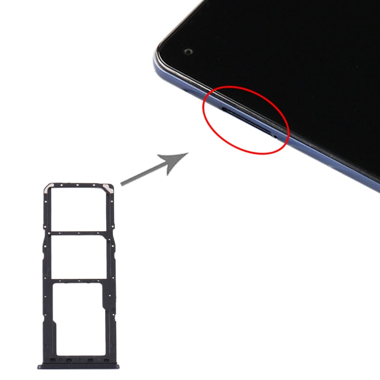 Bandeja Tarjeta SIM + Bandeja Tarjeta SIM + Bandeja Tarjeta Micro SD para Samsung Galaxy A21s