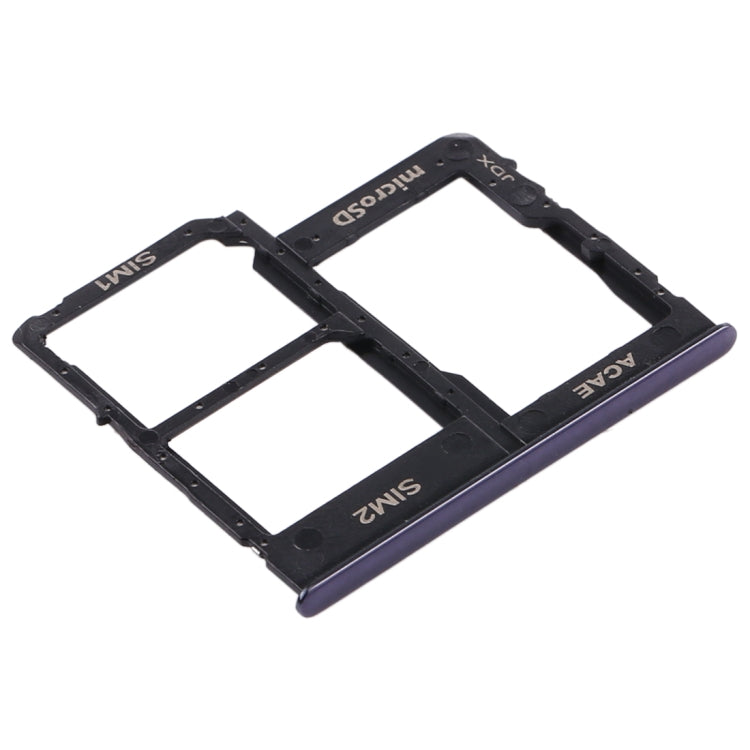 SIM Card Tray + Micro SD Card Tray for Samsung Galaxy A315 / A31 (Black)