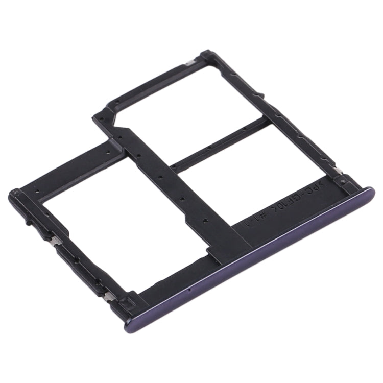 SIM Card Tray + Micro SD Card Tray for Samsung Galaxy A315 / A31 (Black)