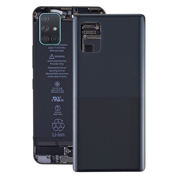 Cache Batterie Arrière pour Samsung Galaxy A51 5G SM-A516 (Noir)