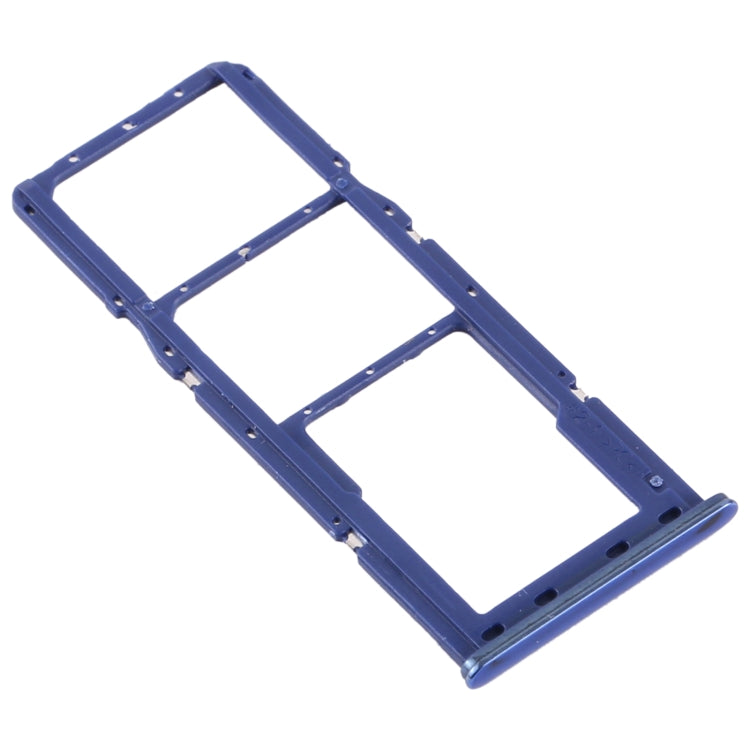 SIM Card Tray + Micro SD Card Tray for Samsung Galaxy M51 SM-M515 (Blue)