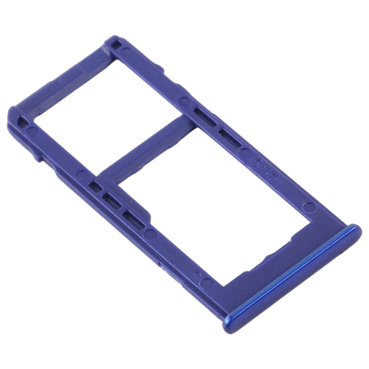 Bandeja de Tarjeta SIM / Bandeja de Tarjeta Micro SD para Samsung Galaxy M40 SM-M405 (Azul Oscuro)