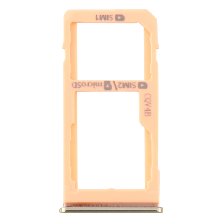 Bandeja de Tarjeta SIM / Bandeja de Tarjeta Micro SD para Samsung Galaxy M40 SM-M405 (Naranja)