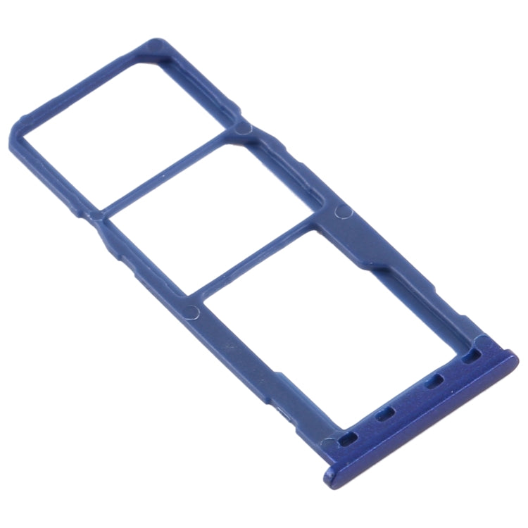 SIM Card Tray + Micro SD Card Tray for Samsung Galaxy M10 SM-M105 (Blue)