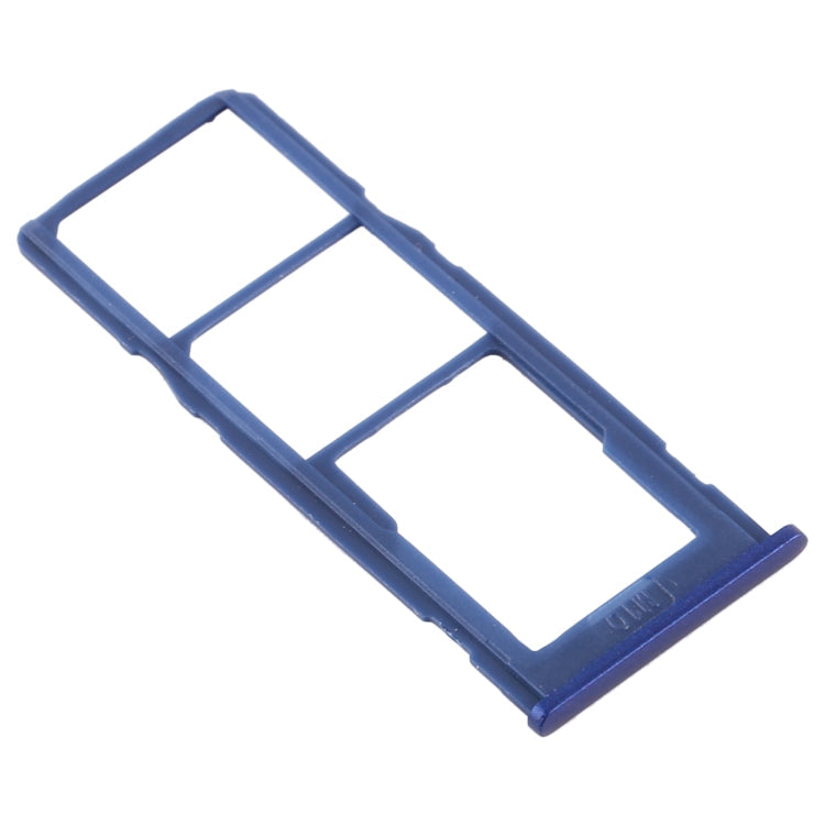 SIM Card Tray + Micro SD Card Tray for Samsung Galaxy M10 SM-M105 (Blue)