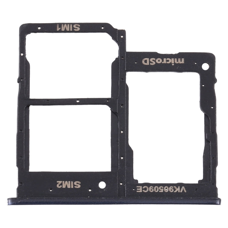 SIM Card Tray + Micro SD Card Tray for Samsung Galaxy A2 Core SM-A260 (Black)