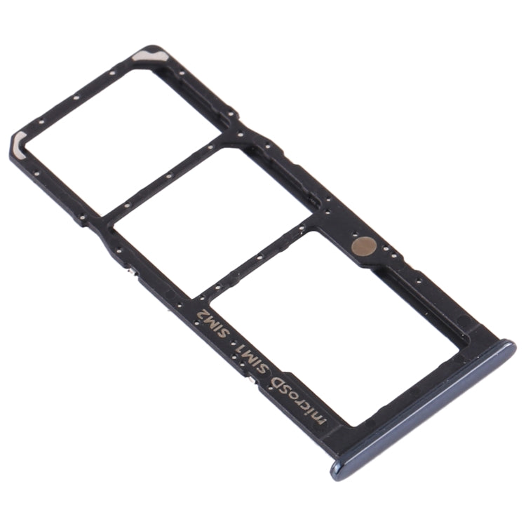 Bandeja de Tarjeta SIM + Bandeja de Tarjeta Micro SD para Samsung Galaxy A50s SM-A507 (Negro)