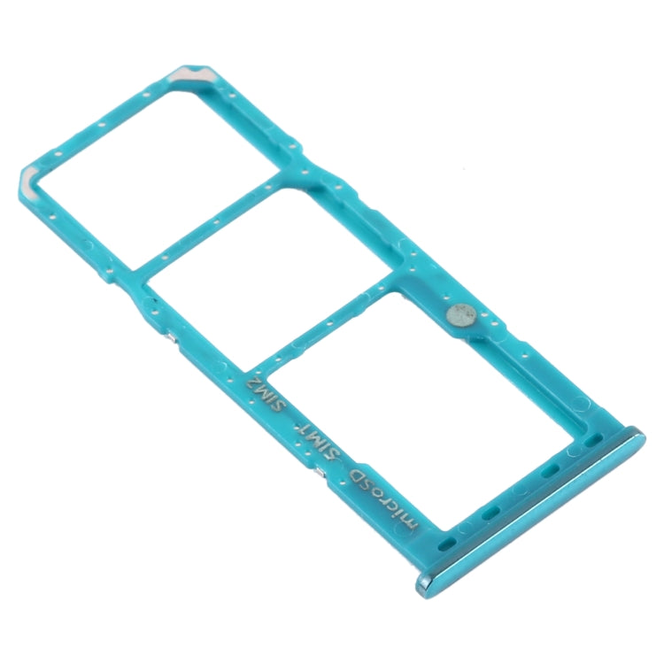 SIM Card Tray + Micro SD Card Tray for Samsung Galaxy A50s SM-A507 (Green)