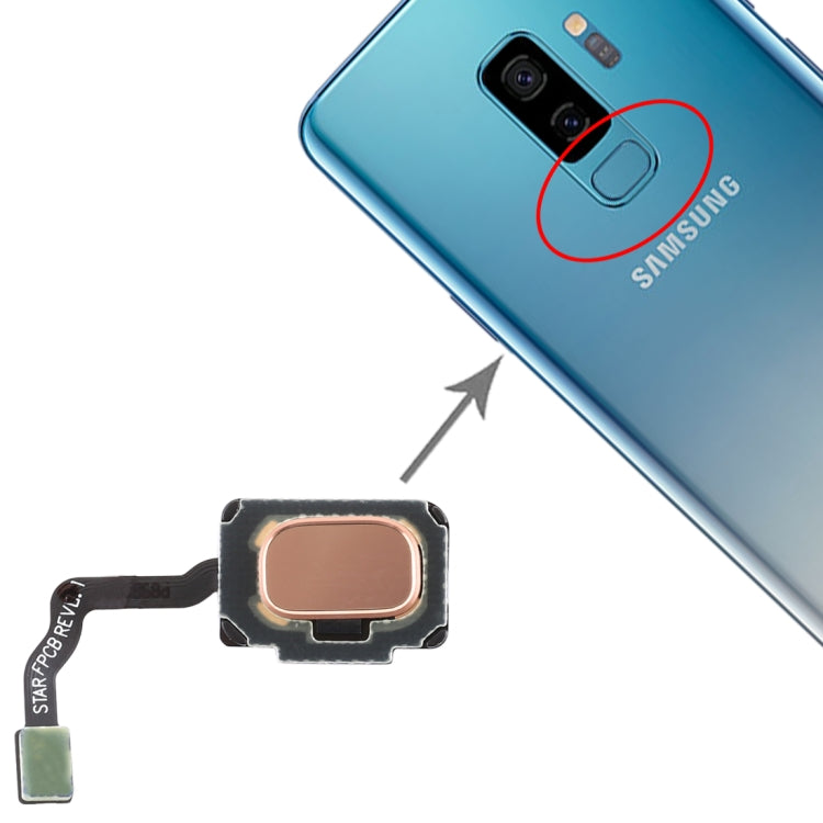 Fingerprint Sensor Flex Cable for Samsung Galaxy S9 / S9+ (Gold)