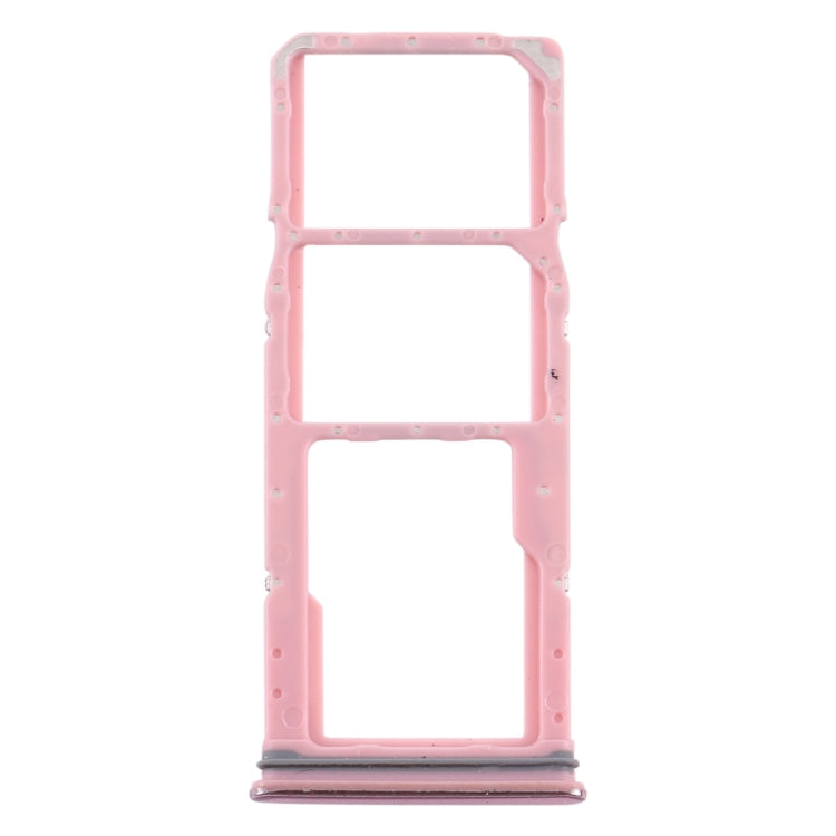 SIM Card Tray + Micro SD Card Tray for Samsung Galaxy A9 (2018) SM-A920 (Pink)