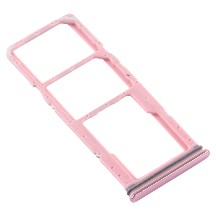 SIM Card Tray + Micro SD Card Tray for Samsung Galaxy A9 (2018) SM-A920 (Pink)