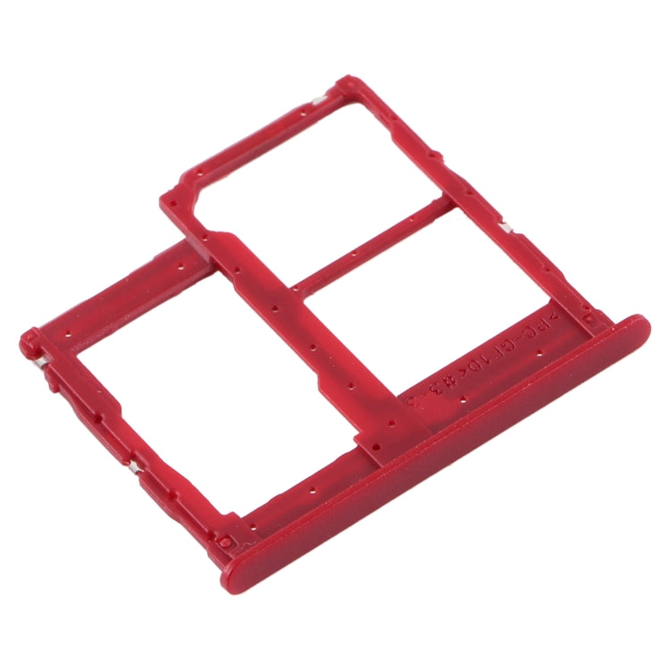 SIM Card Tray + Micro SD Card Tray for Samsung Galaxy A01 Core SM-A013 (Red)