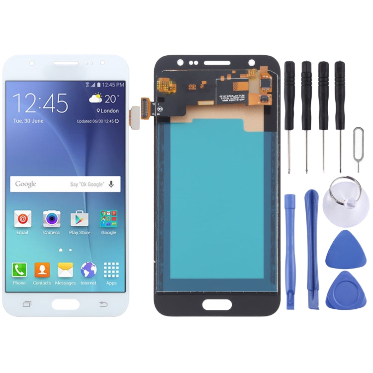 Écran LCD en matériau TFT et ensemble complet de numériseur pour Samsung Galaxy J5 (2015) J500F J500FN J500F/DS J500G J500M (Bleu)