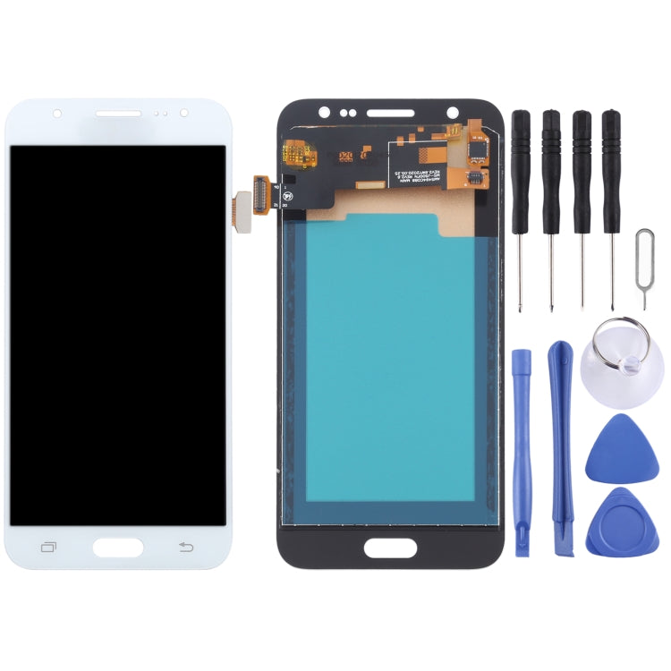 Material TFT Pantalla LCD y Digitalizador Conjunto completo para Samsung Galaxy J5 (2015) J500F J500FN J500F / DS J500G J500M (Azul)